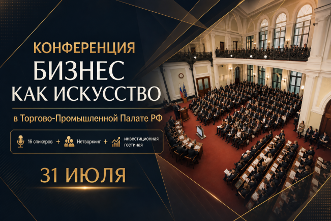 Конференция «Бизнес как искусство» в ТПП РФ: деловая повестка в окружении шедевров