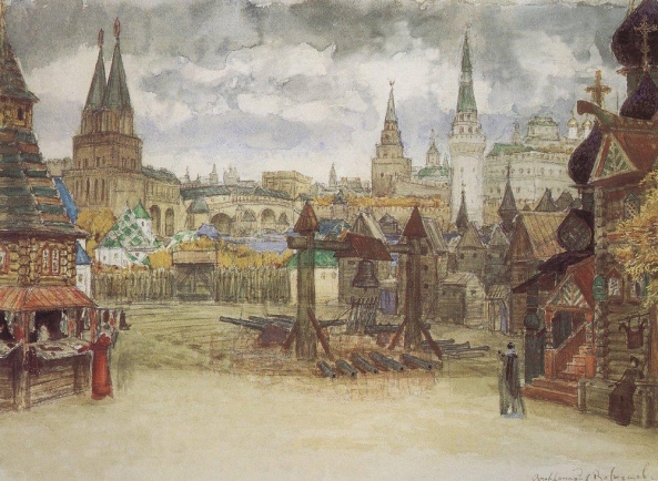 Как продавали иконы в московских лавках